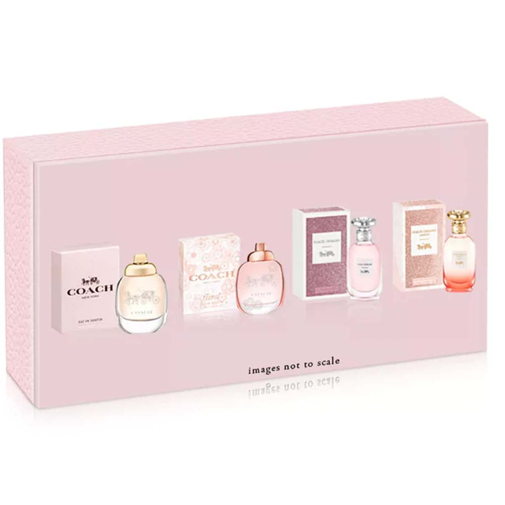Coach Eau De Parfum 4 Piece Miniature Set