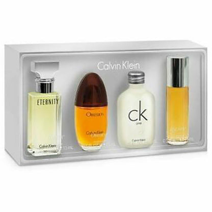 Calvin Klein Miniature Travel Collection For Women 4pc Spray 15ml Each