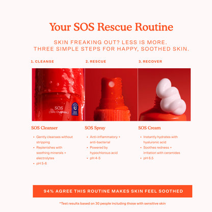 SOS 3-Step Skincare Set