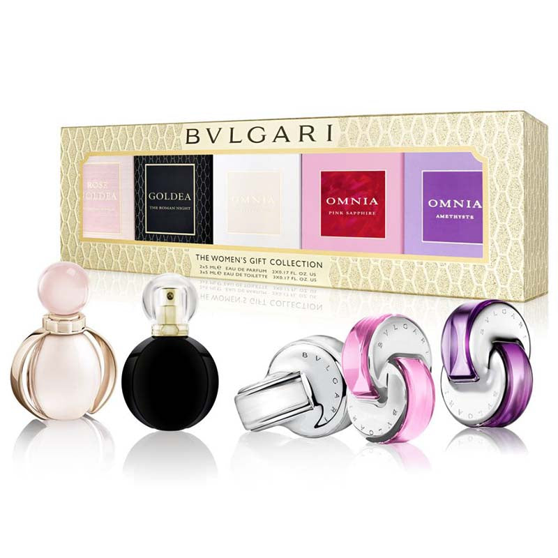 Bvlgari women's Collection Gift Set 5 pcs Minature Perfumes